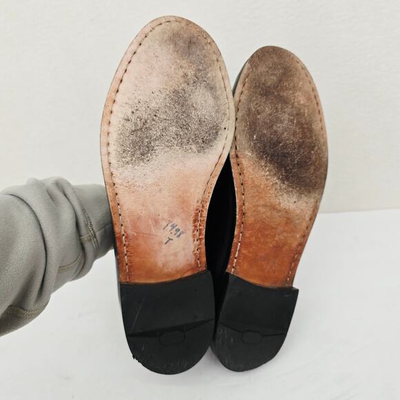 Cole Haan Men's Tassel Leather Loafers Black 11 - Picture 7 of 9